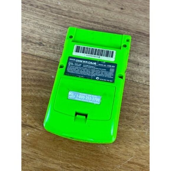 Nintendo Game Boy Color Kiwi Lime Green Handheld Console System, Tested, Working - Picture 7 of 8